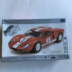 Testor Metal Body Model Kit Ford GT40 Sealed Box circa 2002